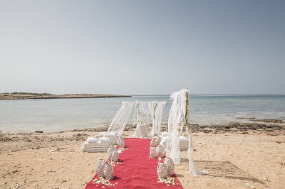 Свадьба в Айа-Напе: пляж Вотсало --