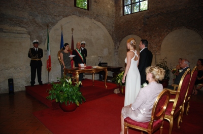 Свадьба в Риме в Каракалле \ Caracalla Town Hall