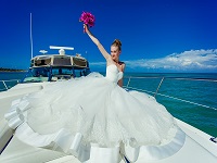 Свадебная церемония на яхте