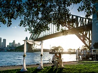 Свадьба в Сиднее: набережная с видом на Сиднейскую оперу