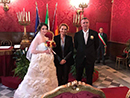 Свадьба в Риме в Красном зале Кампидолио \ Campidoglio Rome Town Hall