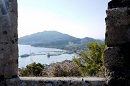 Развалины замка Бохали с панорамным видом на столицу острова, Закинф