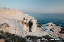 Символическая свадьба в Пафосе: белые скалы и тайный пляж