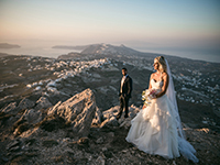 Фото Свадьба на острове Санторини, Греция