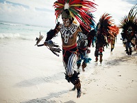 Фото Символическая церемония на природе <b>по традициям племени Майя</b>, Мексика