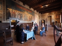 Фото Символическая церемония во Флоренции, Италия
