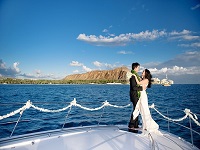 фото <b>Свадьба на Гавайях:</b> частная яхта  — США
