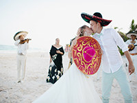 Фото Свадьба в эко-отеле <b>в Тулуме, Юкатан</b>, Мексика