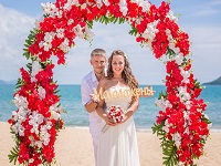 фото <b>Свадьба в Нячанге</b>: пляж Diamond Bay  — Вьетнам