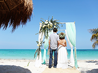 Фото Символическая церемония на пляже <b>Ривьера-Майя</b>, Мексика