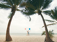 Фото Предложение руки и сердца на пляже Коста дель Амор, Доминикана