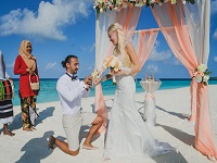 Фото Символическая церемония на острове Камаду, Мальдивские острова