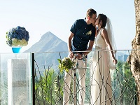 Фото Свадьба в горах с видом на океан: выездная церемония, Маврикий