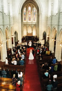 Фото Свадьба в Окленде в церкви St Matthew’s in the city, Новая Зеландия