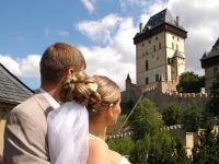 Фото Свадьба в замке Карлштейн, Чехия