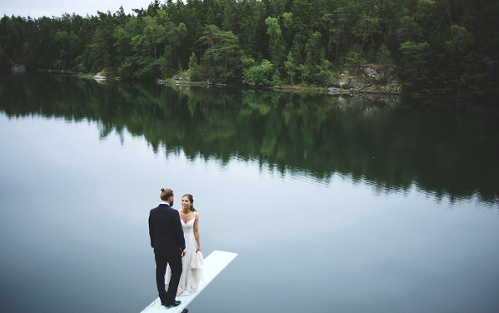 фото свадьбы в Швеции 