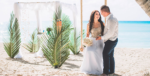 фото свадьбы в Доминикане