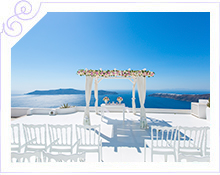 Греция - Свадьба в Греции, Санторини, площадка Андромеда - фото 20