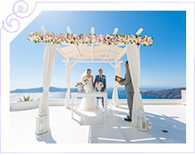 Греция - Свадьба в Греции, Санторини, площадка Андромеда - фото 22