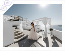 Греция - Свадьба в Греции - остров Санторини - Святая Ирина - фото 23