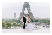 Франция - Франция: свадебная церемония в Париже и фотосессия на Лазурном берегу - фото 1