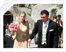 Чехия - Свадьба в Чехии, замок Карлштейн - фото 1